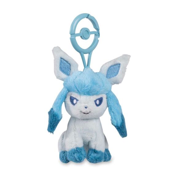 Pokemon Center Glaceon Adventure Partners Plush Key Chain - Picture 4 of 8